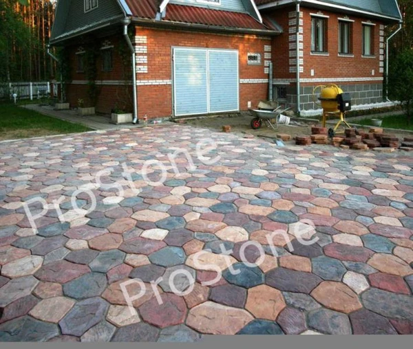 Фото Поставка и укладка тротуарной плитки