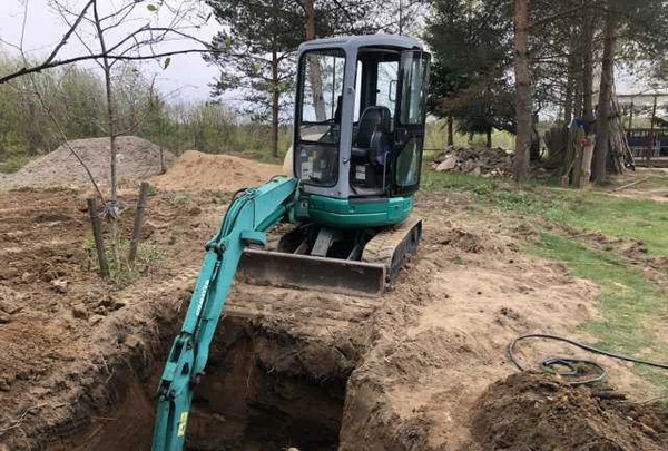 Фото Аренда миниэкскаватора Komatsu