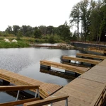 фото Причал-разделитель "Балтиец-6", швартовый палец