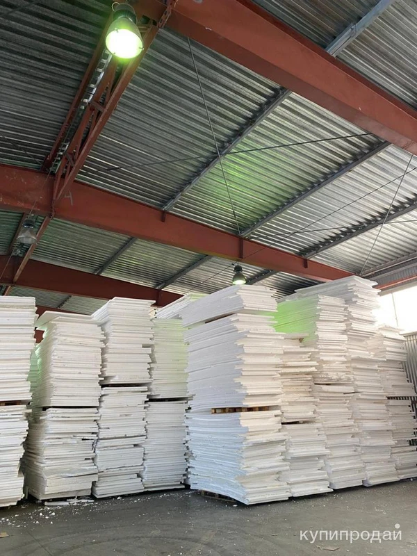Фото Продам пенопласт 1200х2200х50 мм б/у.