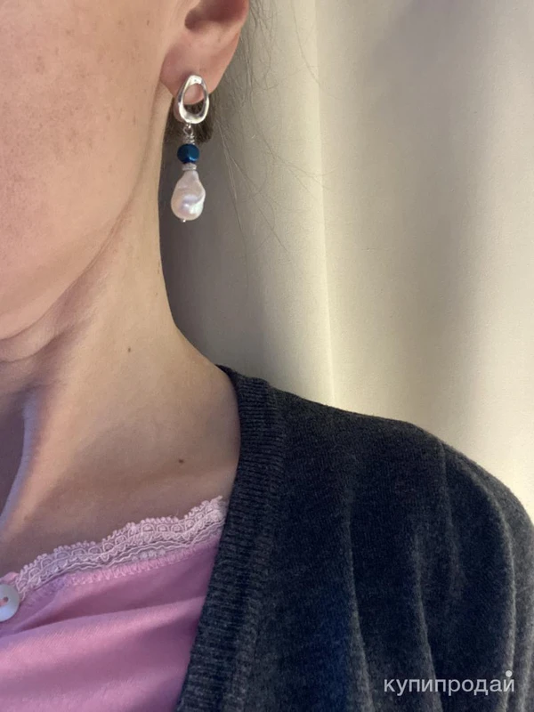 Фото Серьги из бижутерии