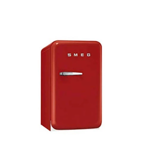 Фото Минибар SMEG FAB5RR объем 40л, в стиле 50-х гг., цвет красны