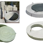 фото ЖБ кольца (для колодца и для канализации) в Выборге