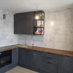 Фартук из плитки в кухню Укладка плитки в кухне