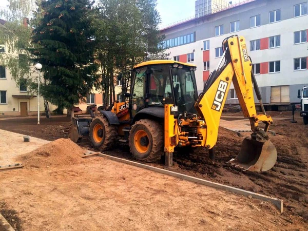 Фото Услуги Экскаватора-погрузчика JSВ 3 СХ 
