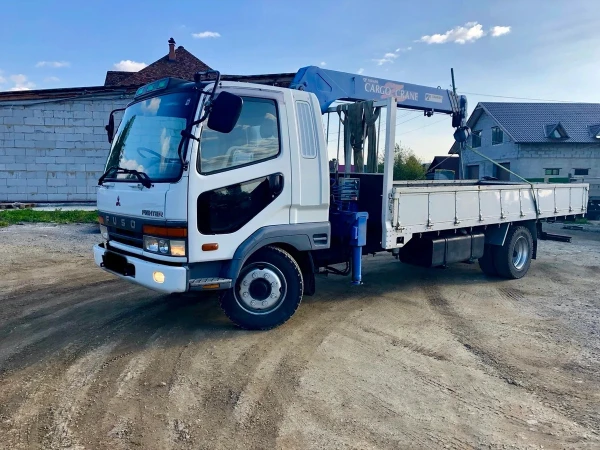 Фото Аренда манипулятора 12 тонн Mitsubishi Fuso