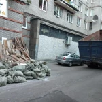 Фото №2  Вывоз  мусора.