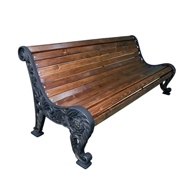 Фото Скамейка чугунная «НЕСКУЧНЫЙ САД» (2 м)