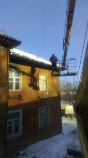 Фото Чистим крыши