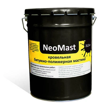 Фото Неомаст кровельная мастика NeoMast