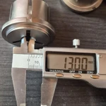 Фото №5 Цанговый патрон массивный 9/13 мм конус под СОЖ для фрезерного станка