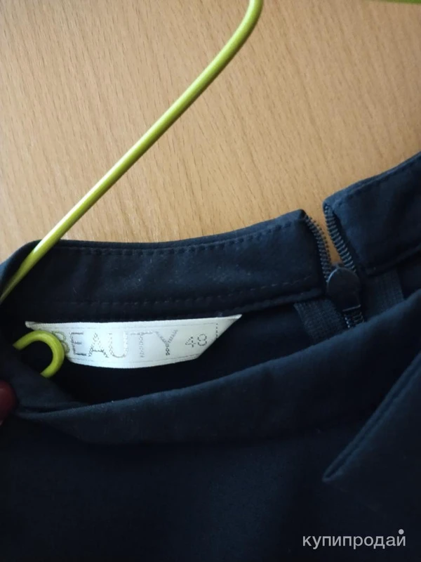 Фото Платье чёрное 48 размер