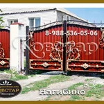 Фото №4 Ворота  в Миллерово, Элементы ковки, 