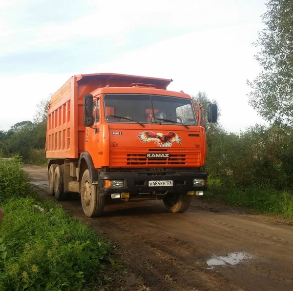 Фото Аренда самосвала в Великом Новгороде.