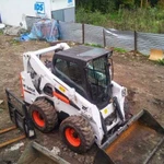 Аренда минипогрузчика bobcat, миниэкскаватора