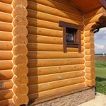 Фото №2 ШЛИФОВКА, КОНОПАТКА, ТЕПЛЫЙ ШОВ СРУБОВ ДОМА, БАНИ