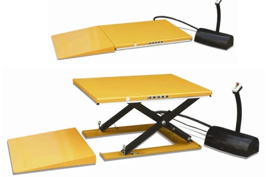 Фото HL-Y2001 низкопрофильный подъемный стол 2000кг