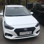 Аренда Hyundai Solaris 2017 год на Газу