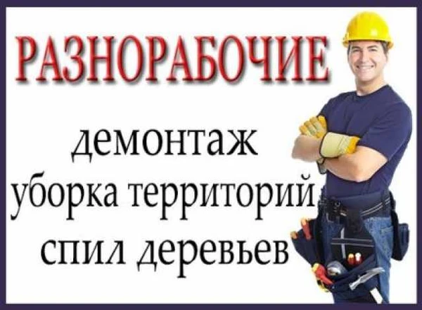 Фото Уборка участка. Землекопы. Вывоз мусора. Спил/Снос/Демонтаж