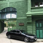 Mercedes S w222 с водителем