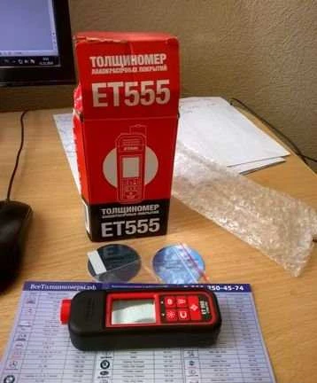 Фото Толщиномер etari ET-555