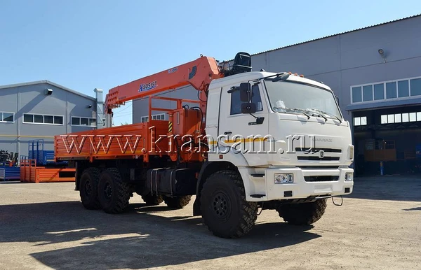 Фото Камаз 43118 с КМУ XCMG SQS-157B