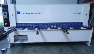 Фото Гильотина гидравлическая с чпу Trumpf TrumaCut M630