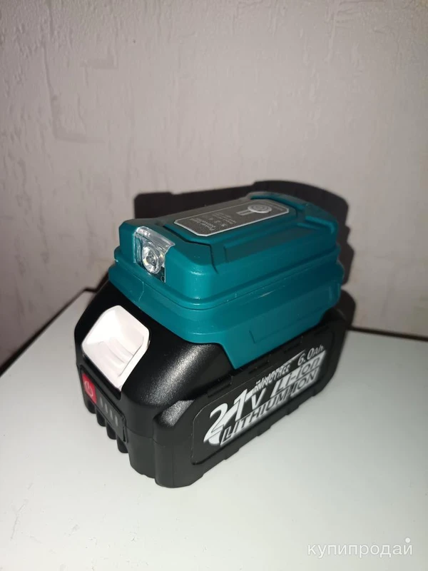 Фото Адаптер фонарь макита 18в