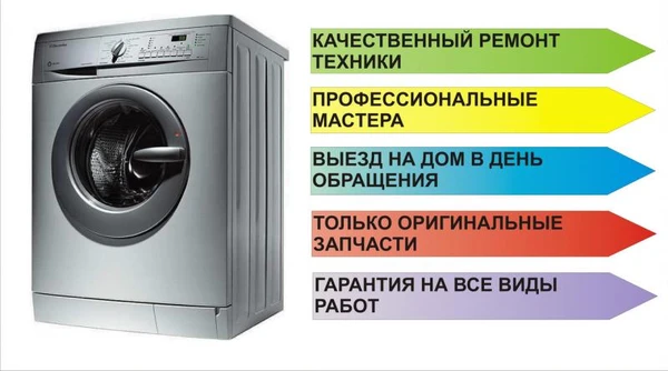 Фото Ремонт бытовых стиральных машин.