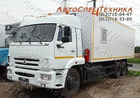 Фото Автомобиль для перевозки опасных грузов КамАЗ-65117