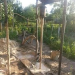 Фото №2 Бурение малогабаритной сборной установкой скважин