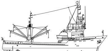 Фото СТР Сейнер-траулер рефрижераторный 420 Проект, тип Надежный