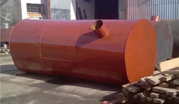 Фото Резервуар двустенный горизонтальный стальной РГСД-100