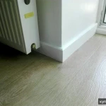 Фото №5 Установка МДФ полового плинтуса.