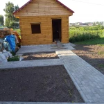 Фото №5 Благоустройство: укладка брусчатки, тротуарной плитки