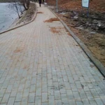 Фото №2 Укладка брусчатки