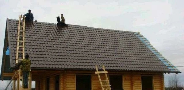 Фото Кровельные и фасадные работы