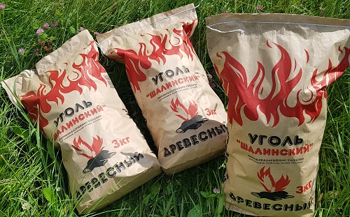 Фото Уголь древесный березовый оптом, 2 кг