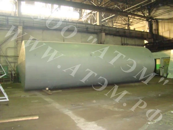 Фото Резервуары горизонтальные стальные, резервуары РГС для нефтепродуктов