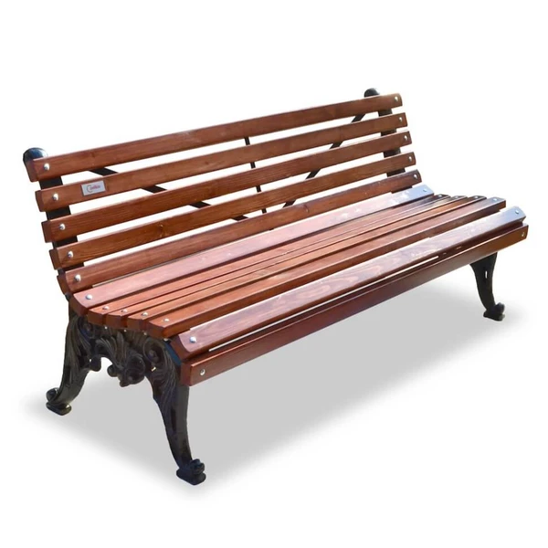 Фото Скамейка чугунная «БЕЛЫЕ НОЧИ» (3 м)