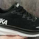 Фото №5 Кроссовки Hoka новые чёрные