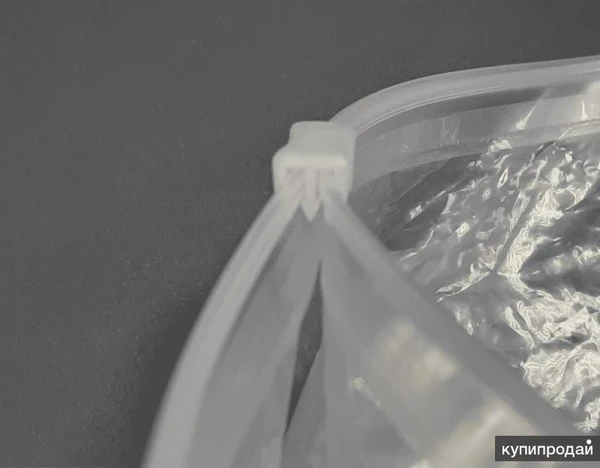Фото Зип лента (зип лок / zip-lock) с ползунком