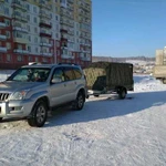 Авто с прицепом и без