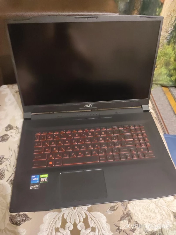 Фото MSI Katana gf76 rtx3070ti i7 22700H
