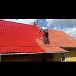 Покраска крыш и домов