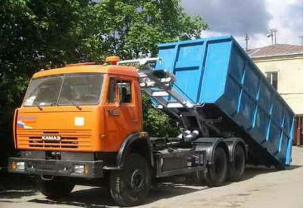 Фото Вывоз строительного мусора мультилифтом 27 м/куб.  Воронеж