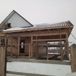 Фото №2 Брусовые,кровельные работы.