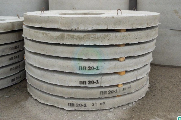 Фото Плита перекрытия колодца ПП 20-2