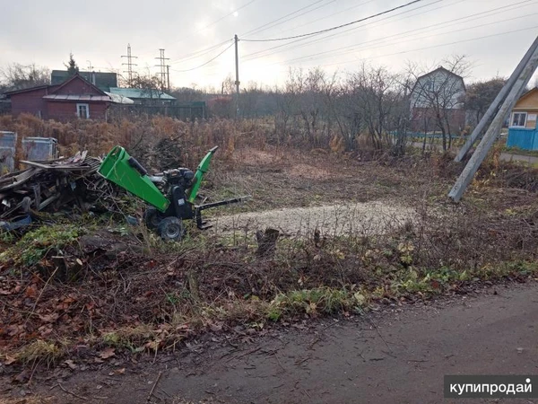 Фото Аренда щепореза (измельчитель веток)