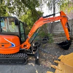 Фото №3 Мини-экскаватор Lonking CDM6035 / 3.8 т / ковш 0.11 м³ / Kubota / новый 2025 / городские работы